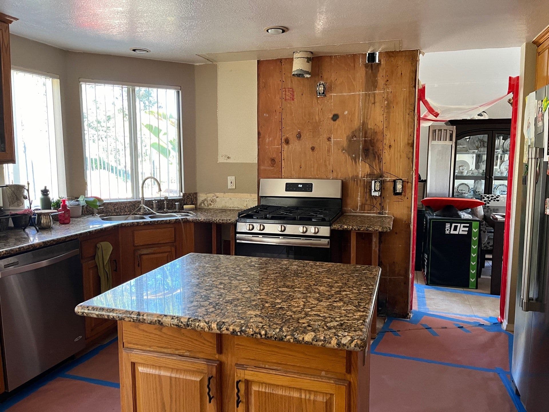 Comprehensive Water Damage Restoration in Kitchen image