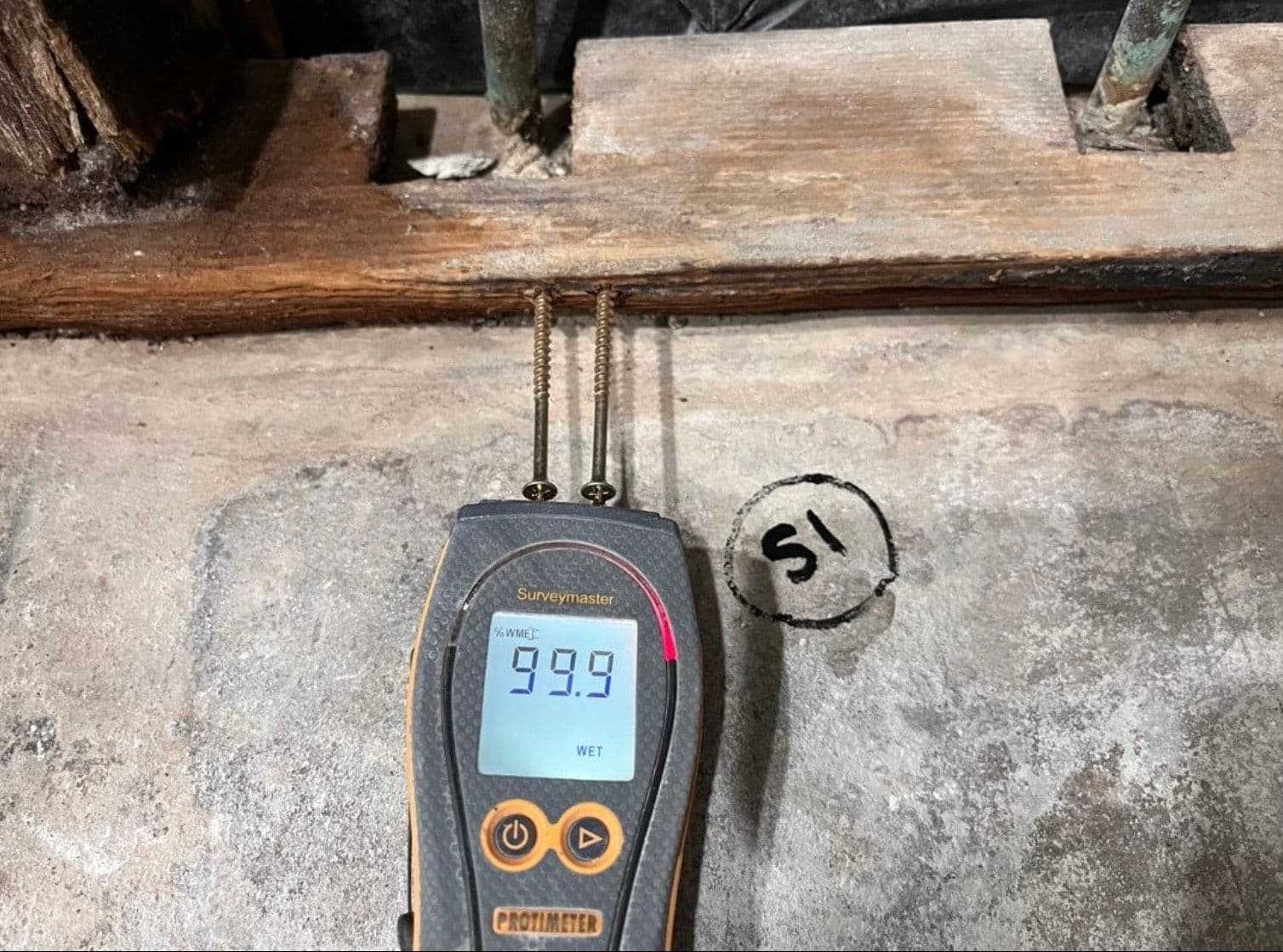 Gallery photos for Bathroom Water Damage Repair in Covina: Image #2