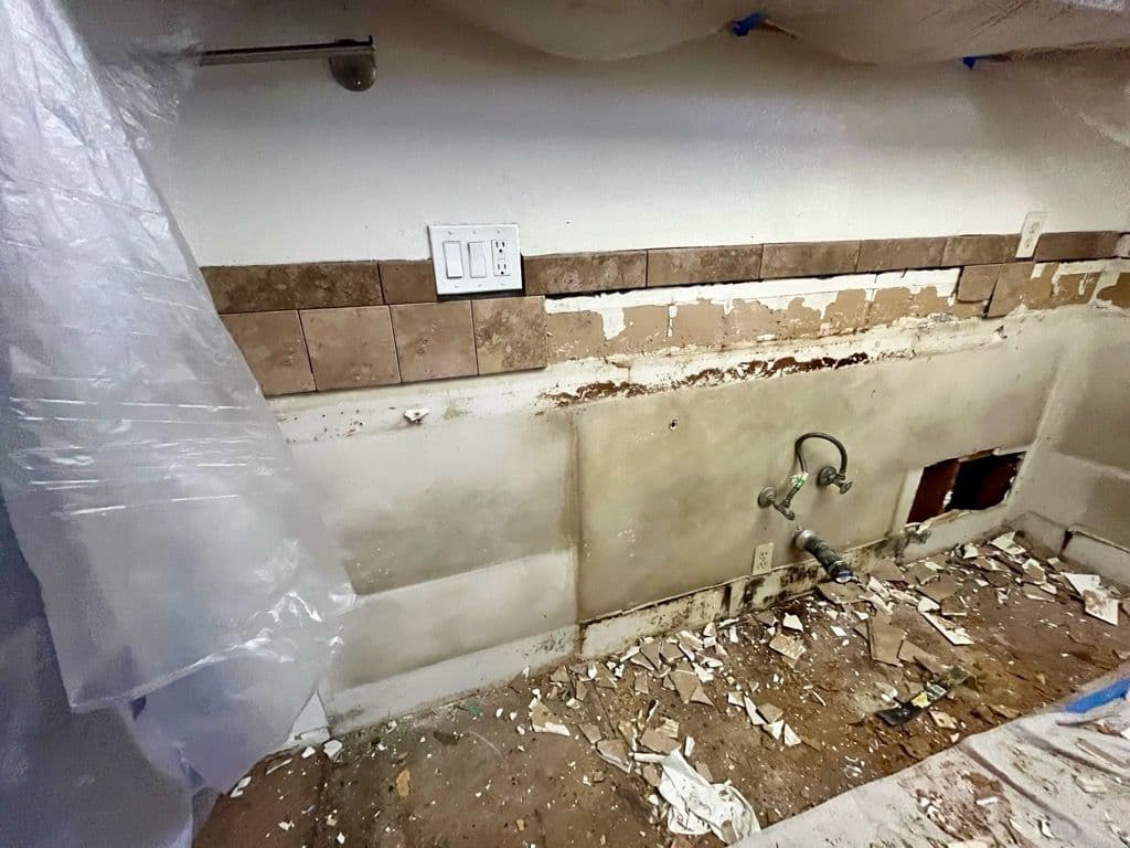 Gallery photos for Mold Remediation Success in Upland Kitchen: Image #2