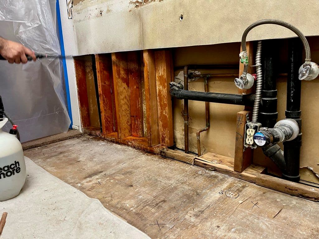 Gallery photos for Mold Remediation Success in Upland Kitchen: Image #3